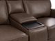 Umber Power Console Loveseat-3