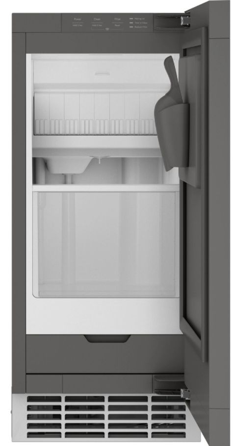GE® 15" 60 lb. Custom Panel Ready Ice Maker