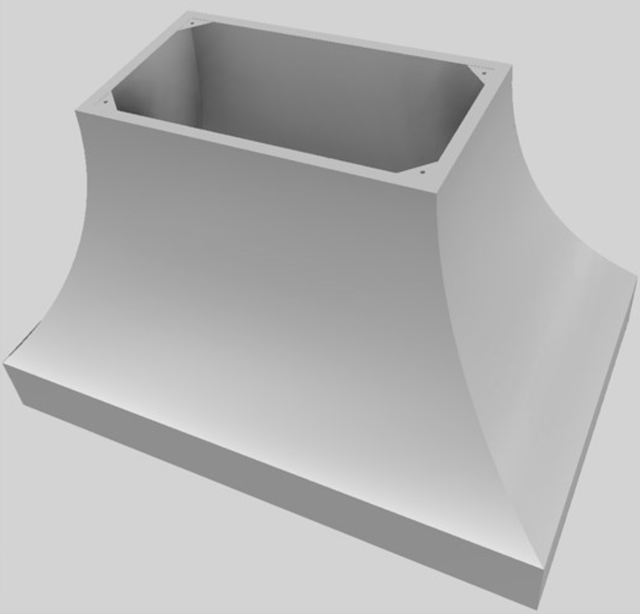 Vent-A-Hood® Designer Series 48" Stainless Steel Island Range Hood-3