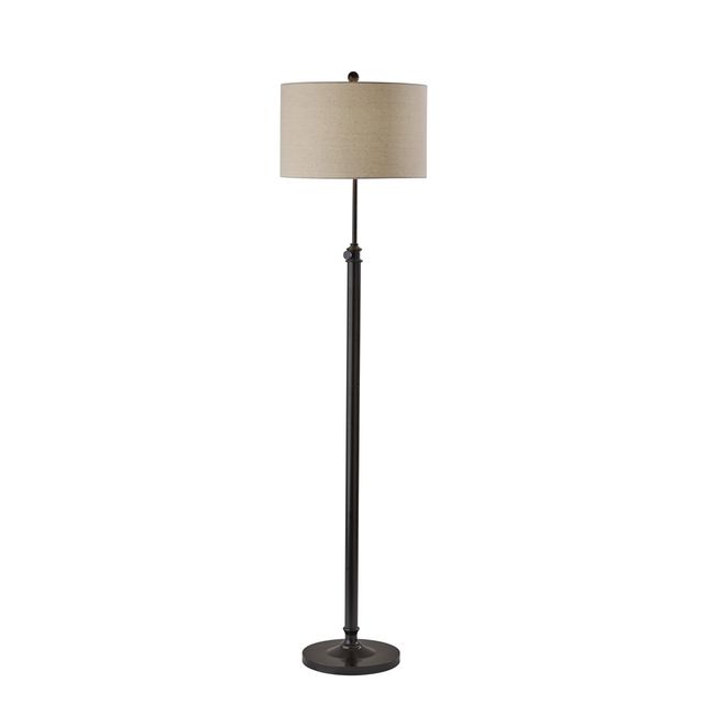 Adesso® Barton Antique Bronze Floor Lamp-0