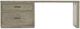 Hooker® Furniture Linville Falls Mink 84" Desk with Lateral File-2