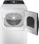 GE Profile™ 7.4 Cu. Ft. White Front Load Gas Dryer-2