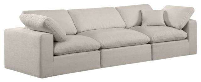 Meridian Furniture Comfy 3-Piece Beige Modular Sectional-0