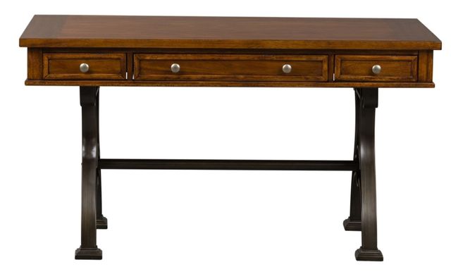 Liberty Furniture Arlington House Black/Cobblestone Brown Writing Desk-2