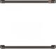 Café™ 27" Brushed Black Two Wall Oven Handle Kit-0