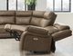 Signature Design by Ashley® Max-Media 6-Piece Biscotti Power Reclining Modular Sectional with Audio Console-5
