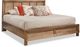 Durham Furniture Odyssey Desert Sand Queen Panel Bed-0