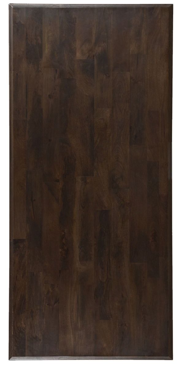 Home Trends & Design Nimes Vintage Brown Dining Table-3