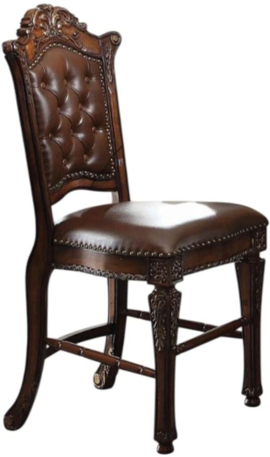 ACME Furniture Vendome 2-Piece Cherry Counter Height Side Chair Set-1