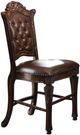 ACME Furniture Vendome 2-Piece Cherry Counter Height Side Chair Set-1