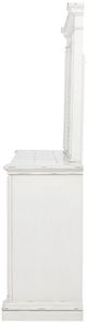 Coaster®  McKinney Vintage White Dresser with Mirror-3