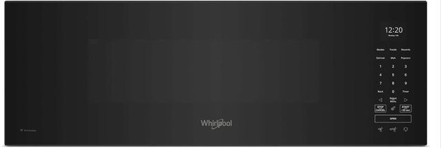 Whirlpool® 1.1 Cu. Ft. Black Over The Range Microwave-0