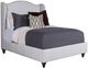 Century® Customizable Details Case Queen Upholstered Wing Medium Panel Bed-0
