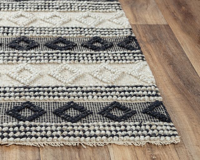 Rizzy Home Capri Neutral 5'x8' Rectangular Rug-4