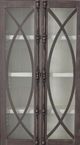 Vintage Furniture Fish Vitrine with Glass-2