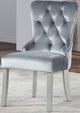 Furniture of America® Adalia 7-Piece Dark Gray/Silver Dining Set-2