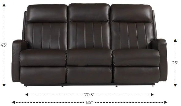 La-Z-Boy® Finley Latte Manual Wall Reclining Sofa-2