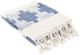 Surya Bayou Sky Blue 50"x60" Throw Blanket-1