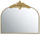 A & B Home Gold Arched Wall Mirror -1