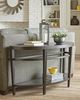 Hammary® Urbana Dark Oak Sofa Table-1