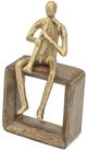 A & B Home Gold 10" Musician Decorative Figurine-1