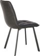 Dovetail Furniture Itzli 2-Piece Charcoal Dining Chair Set-2