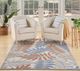 Nourison Home™ Aloha Blue Mocha 5'x8' Area Rug-1