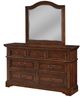 American Woodcrafters 7800 Stonebrook 4 Pieces Tabacco Bedroom Set-2