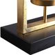 Uttermost® Cielo Antiqued Gold Leaf Floor Lamp-4