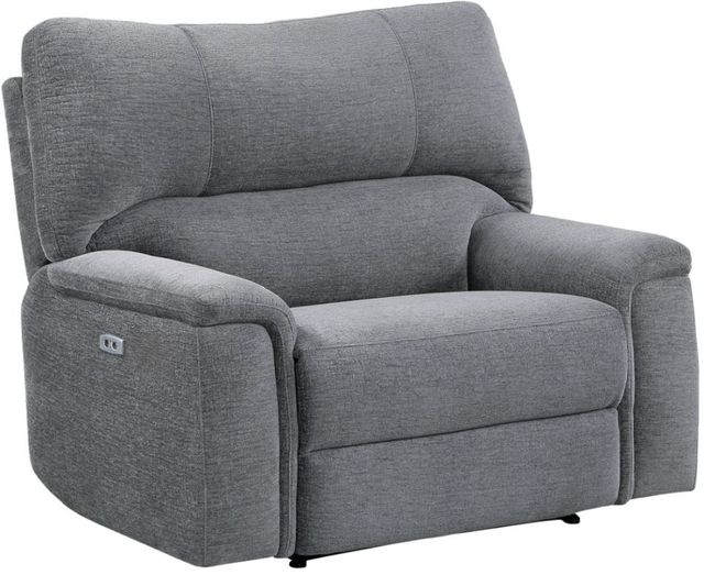 Homelegance® Dickinson Charcoal Power Reclining Chair with Power Headrest-0