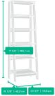 Sauder® Trestle® Jamocha Wood 5-Shelf Bookcase-2
