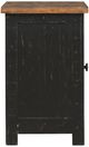 Signature Design by Ashley® Valebeck Brown Chairside End Table with Black Base-3