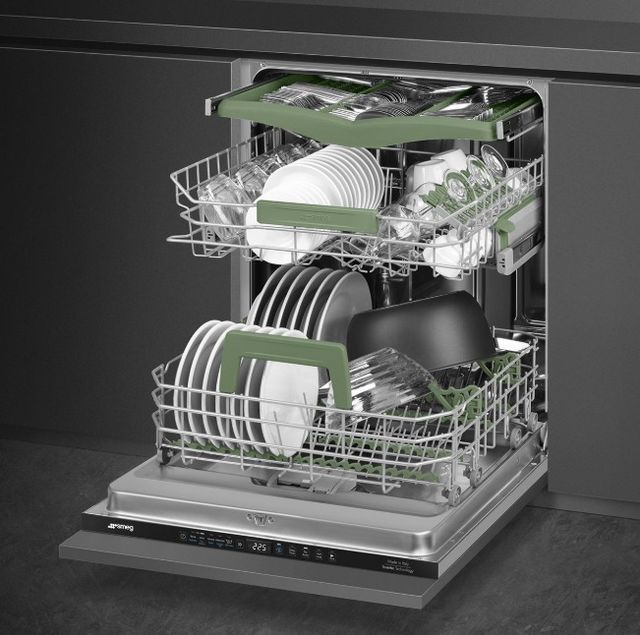 Smeg 24" Panel Ready Top Control Built-In Dishwasher-2
