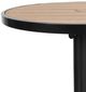 CabanaCoast® Customizable Kensington Wooden 42" Outdoor Round Pedestal Coffee Table-1
