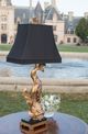 Wildwood Lamps Imperial Dragon Gold Table Lamp-2