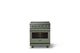 Viking® 5 Series 30" Eucalyptus Pro Style Induction Range with Polished Chrome Trim-3