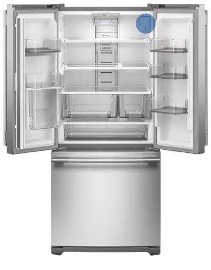 KitchenAid® 19.68 Cu. Ft. PrintShield™ Stainless Steel French Door Refrigerator with Interior Dispense-3