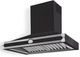 La Cornue CornuFé 90 AlberTine 36" Matte Black Wall Mounted Chimney Hood-1