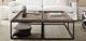 Diamond Sofa® Lex Black Powder/Rustic Oak Cocktail Table-2