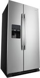 Amana® 24.57 Cu. Ft. Black on Stainless Side-By-Side Refrigerator-3