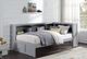 Homelegance® Orion Gray Twin Bookcase Youth Corner Bed-1