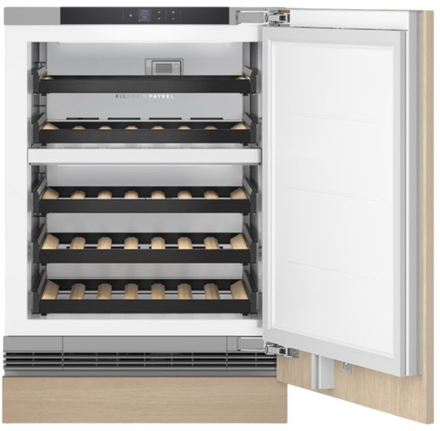 Fisher & Paykel Series 9 24" Panel Ready Built-In Wine Cooler with Dual Zone-1