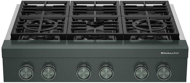 KitchenAid® 36" Juniper Commercial-Style Gas Rangetop-0
