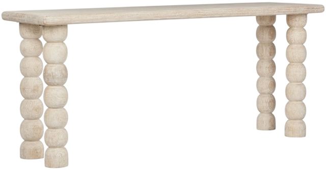 Classic Home Adir Cream Rectangle Console Table-0