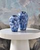 Currey & Company Pallas 2-Piece Blue/White Vase Set-4