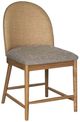 Nest Home Collections Gracie Anew Gray/Natural/Rattan Dining Chair-0