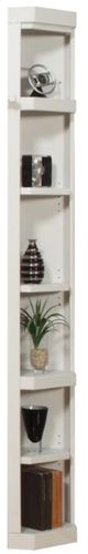 Parker House® Boca 6-Piece Cottage White Library Wall with Corner Bookcase Set-2