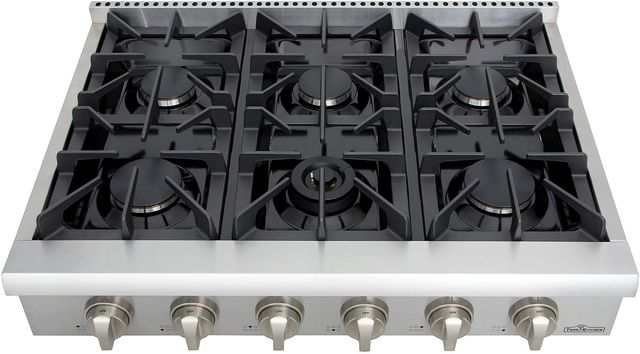 Thor Kitchen® Professional 36" Stainless Steel Gas Rangetop-1