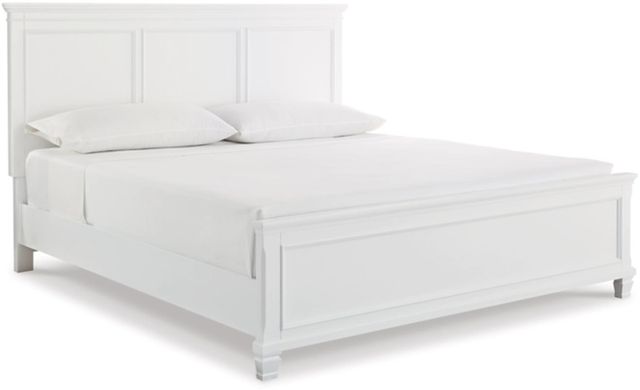 Fortman Panel Bed - White