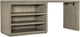Hooker® Furniture Linville Falls Mink 72" Desk with Open Desk Cabinet-0